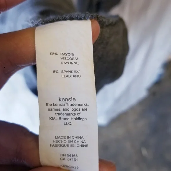 Kensie Sweater Boho Bell Sleeves Mini Dress Gray Size M - Picture 7 of 9